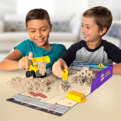 美國Kinetic Sand Dig N’ Demolish 工程遊戲組