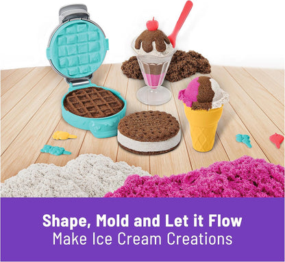 美國Kinetic Sand 香味冰淇淋甜點遊戲組 Ice Cream Treats Playset