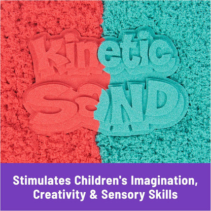美國Kinetic Sand Mold n’ Flow 創意塑形玩沙組