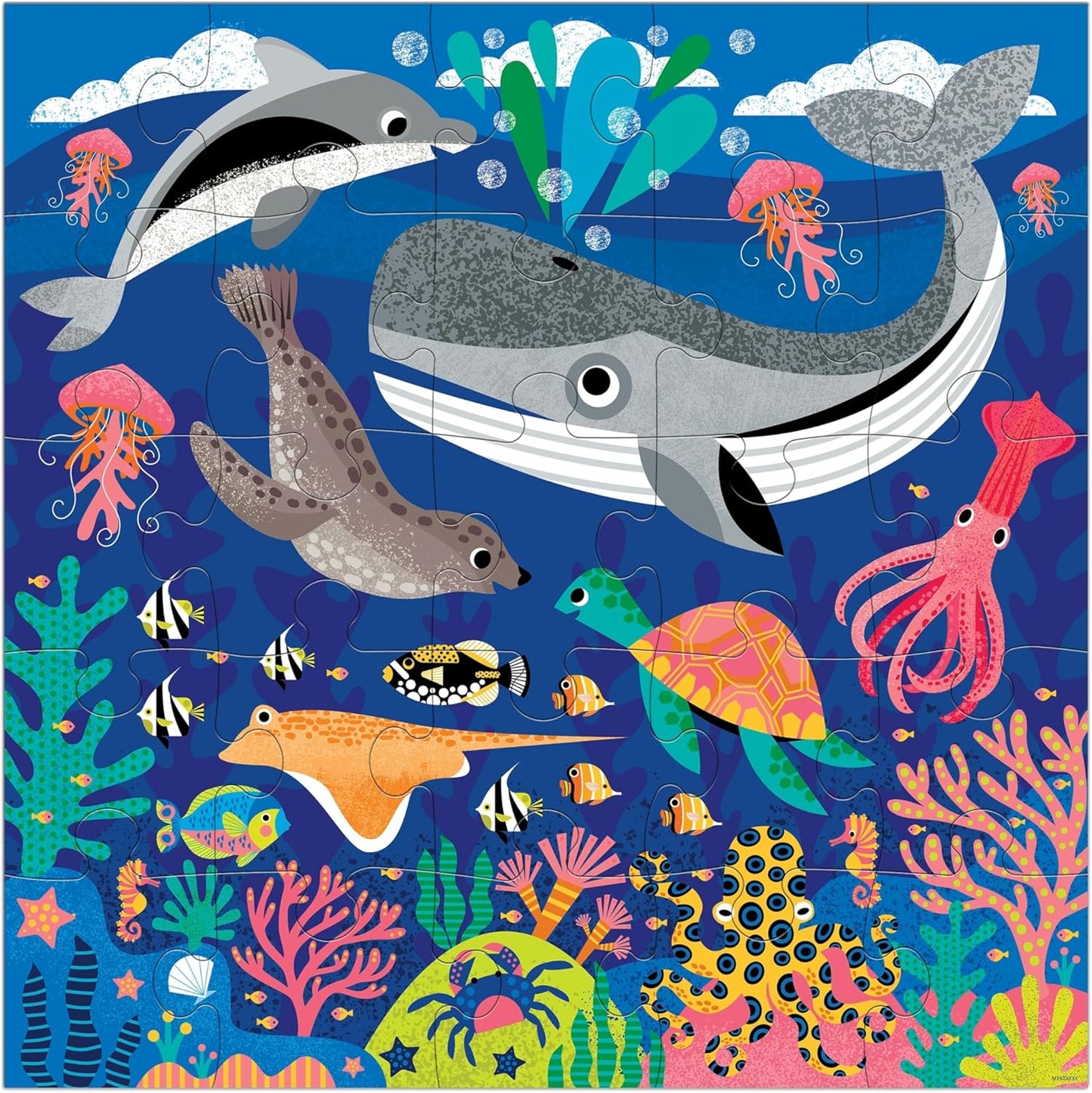 Mudpuppy 海洋深處地板拼圖 Depths of The Sea Floor Puzzle