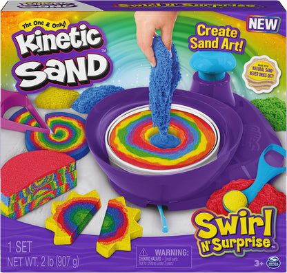 美國Kinetic Swirl N’ Surprise 旋轉驚喜玩沙組