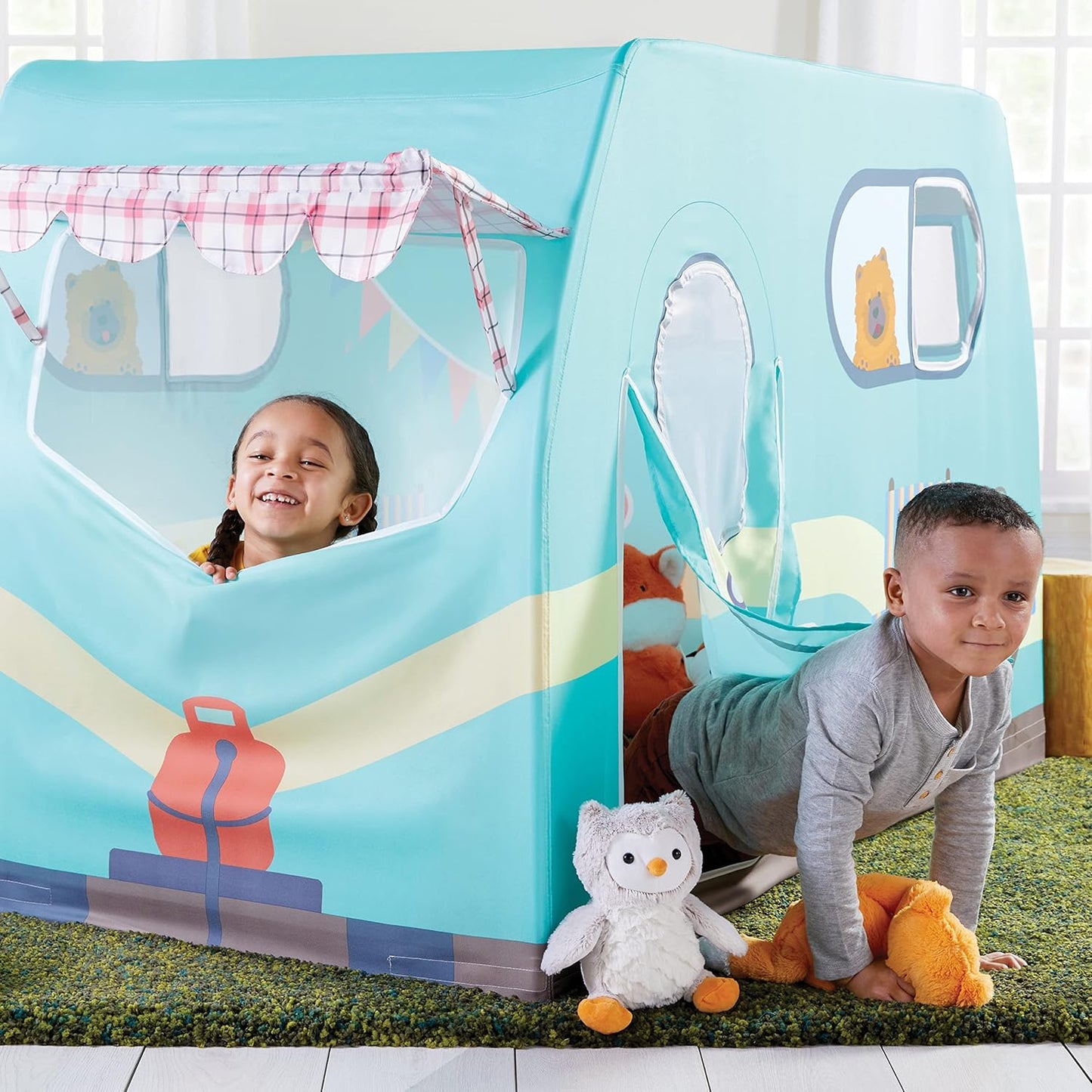 Martha Stewart 兒童露營車遊戲帳篷 Martha Stewart Kids' Camper Play Tent