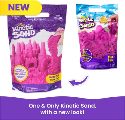 美國Kinetic Sand 粉紅色玩沙 Pink Play Sand 2lbs