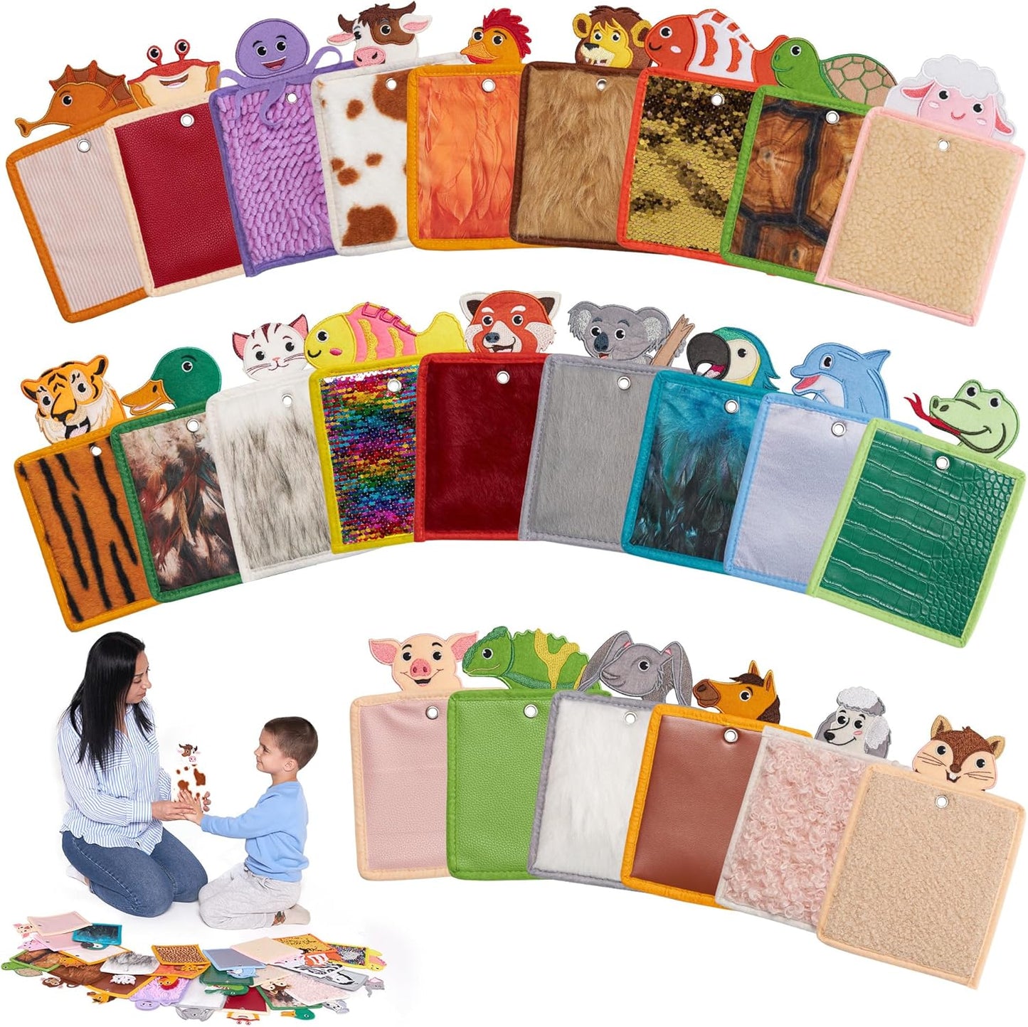 ODOXIA 24件式感官地墊組 24-Pack Sensory Mats