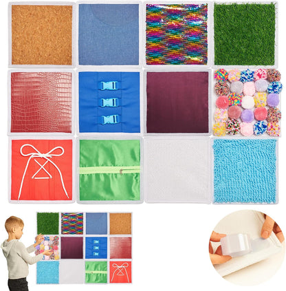 ODOXIA 12合1 兒童感統牆面板 12-in-1 Sensory Wall Panels Set 3