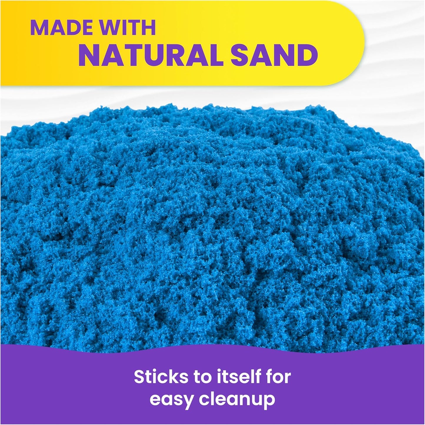 美國Kinetic Sand 藍色玩沙 Blue Play Sand 2.5lbs