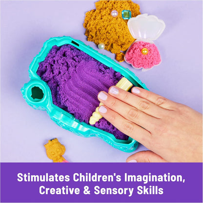 美國Kinetic Sand 美人魚水晶動力沙遊戲組 Mermaid Crystal Playset