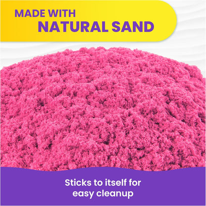 美國Kinetic Sand 粉紅色玩沙 Pink Play Sand 2lbs