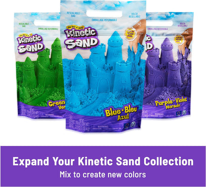 美國Kinetic Sand Mold n’ Flow 創意塑形玩沙組