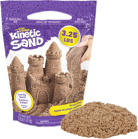 美國Kinetic Sand 動力沙海灘玩沙 Beach Play Sand 3.25lbs