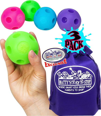 NeeDoh 彈跳炫彩軟球禮盒組 Groovy Glob Fidget Ball Gift Set