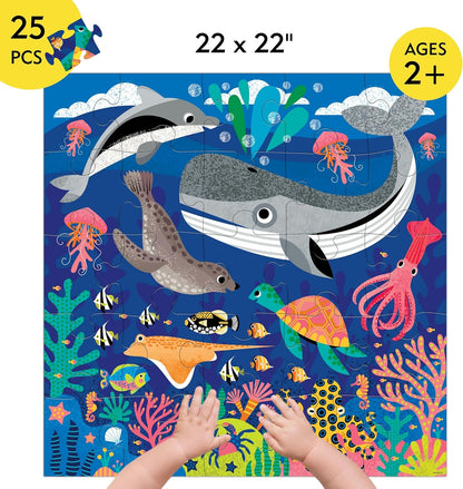 Mudpuppy 海洋深處地板拼圖 Depths of The Sea Floor Puzzle