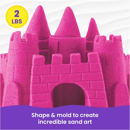 美國Kinetic Sand 粉紅色玩沙 Pink Play Sand 2lbs