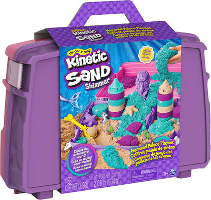 美國Kinetic Mermaid Palace 折疊沙盒玩沙組