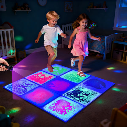 UV紫外光感液體地墊 UV Reactive Liquid Floor Tiles