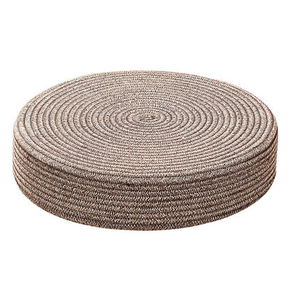 北歐棉繩編織圓形蒲團 Nordic Cotton Rope Woven Floor Pouf