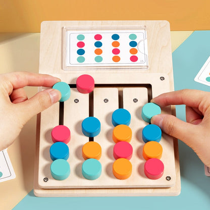 木質顏色記憶拼圖 Wooden Color Memory Puzzle