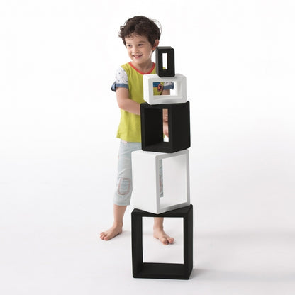 Weplay 創意空心積木-黑白 Creative Hollow Blocks - Black & White