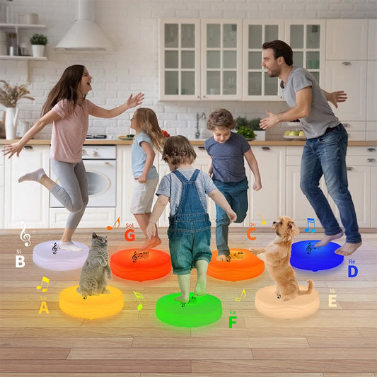 LED 音樂感應互動地磚燈 Interactive LED Music Induction Floor Tile Set