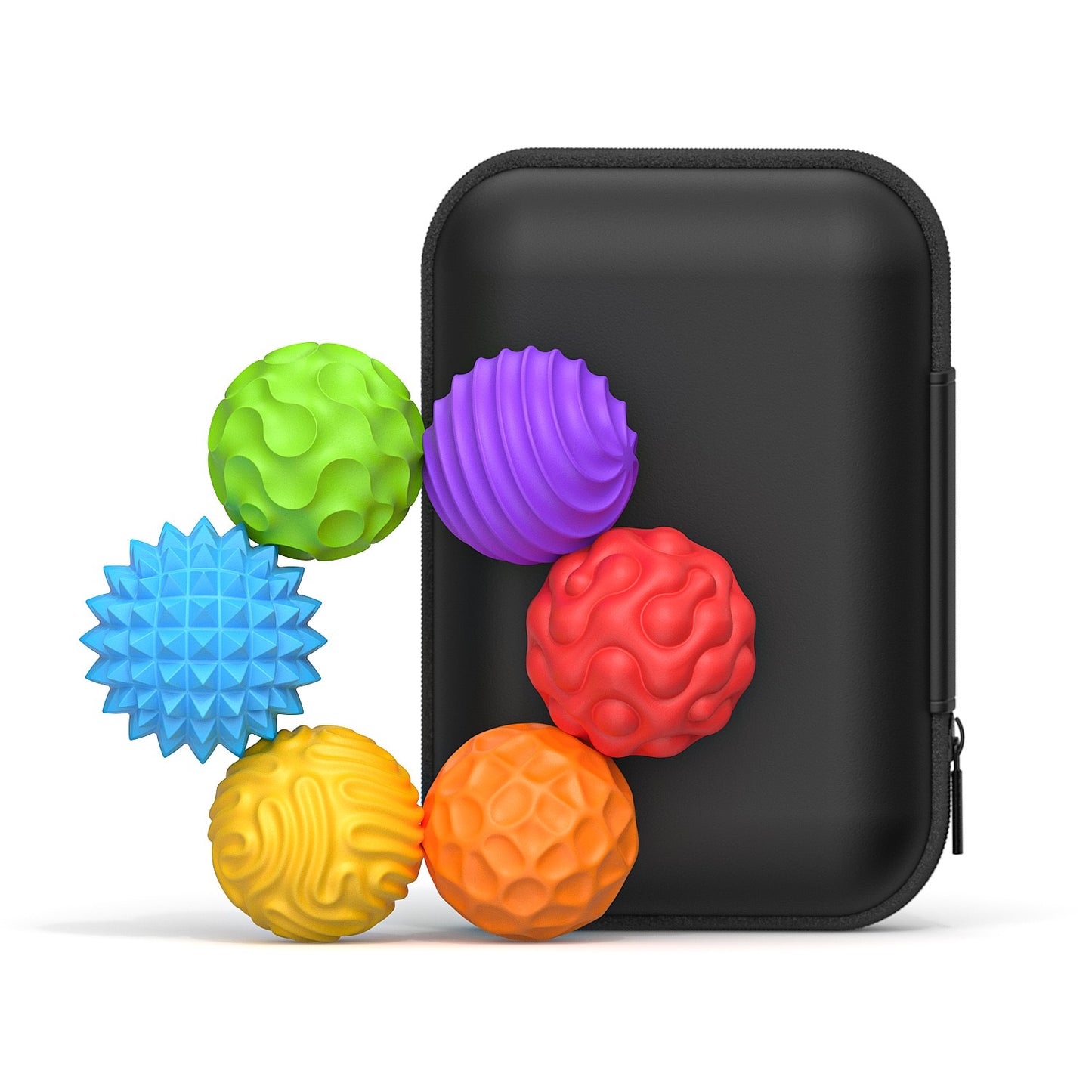 矽膠磁力感官解壓球套裝 Silicone Magnetic Sensory Fidget Balls Set