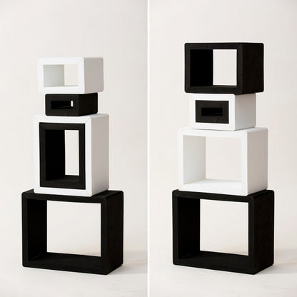 Weplay 創意空心積木-黑白 Creative Hollow Blocks - Black & White