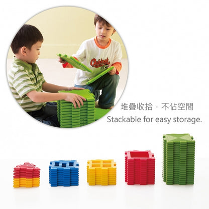 Weplay 巧思積木-56件組 Clever Blocks-56pc