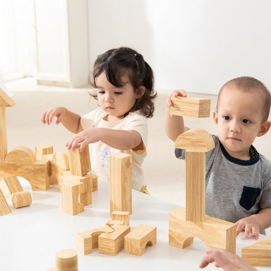 Weplay 軟質木紋積木4cm-30件 Soft Woodgrain Blocks 4cm-30pc