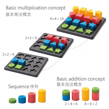 Weplay 形色邏輯積木 Shape & Color Logic Blocks