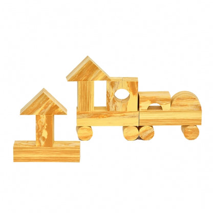 Weplay 軟質木紋積木4cm-30件 Soft Woodgrain Blocks 4cm-30pc