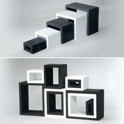 Weplay 創意空心積木-黑白 Creative Hollow Blocks - Black & White