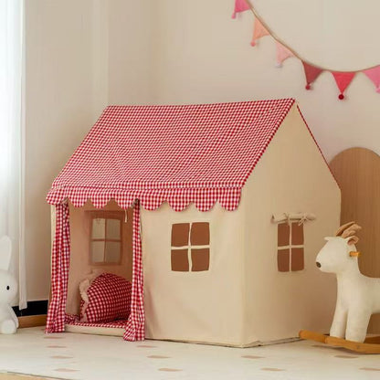 北歐風格小房子室內遊戲帳篷豪華套裝 Nordic Style Playhouse Indoor Tent Deluxe Set