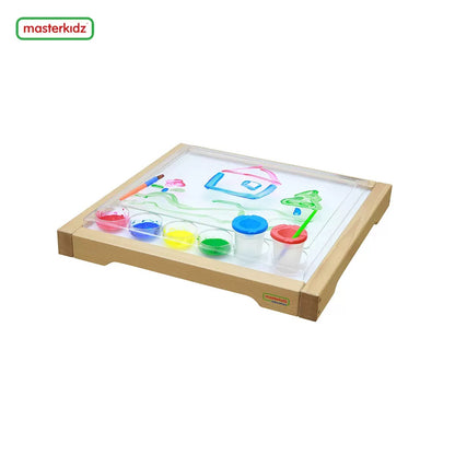 Masterkidz 實木白光 LED 燈箱 Square LED Light Box - Pure White