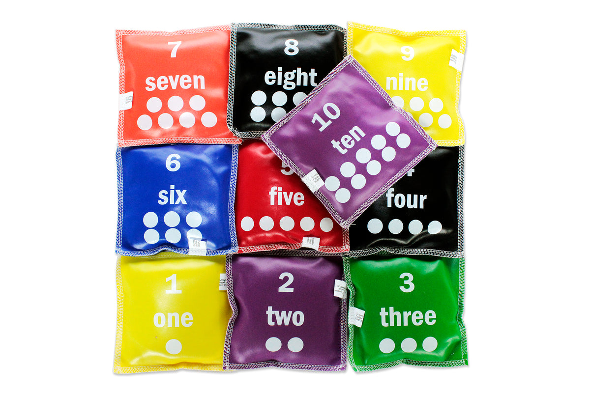 Grampus 數字豆袋 Number Bean Bags 1–10 (Set of 10)