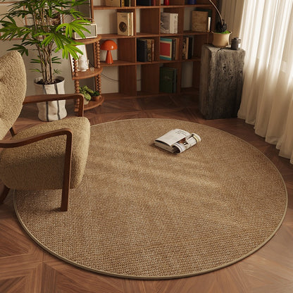 比利時絨圓形地毯 Belgian Velvet Round Area Rug