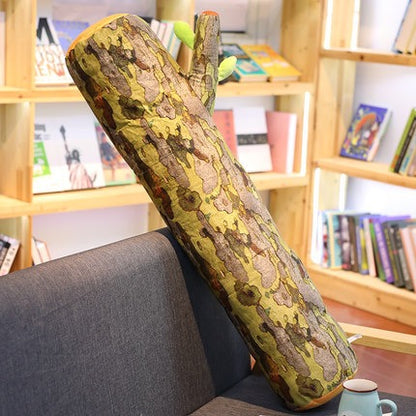 仿真樹樁木頭擁抱枕 Simulated Tree Stump Hugging Pillow