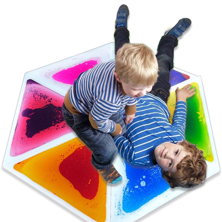 創意液體拼圖地墊 一套6片 Creative Liquid Puzzle Mat Set of 6