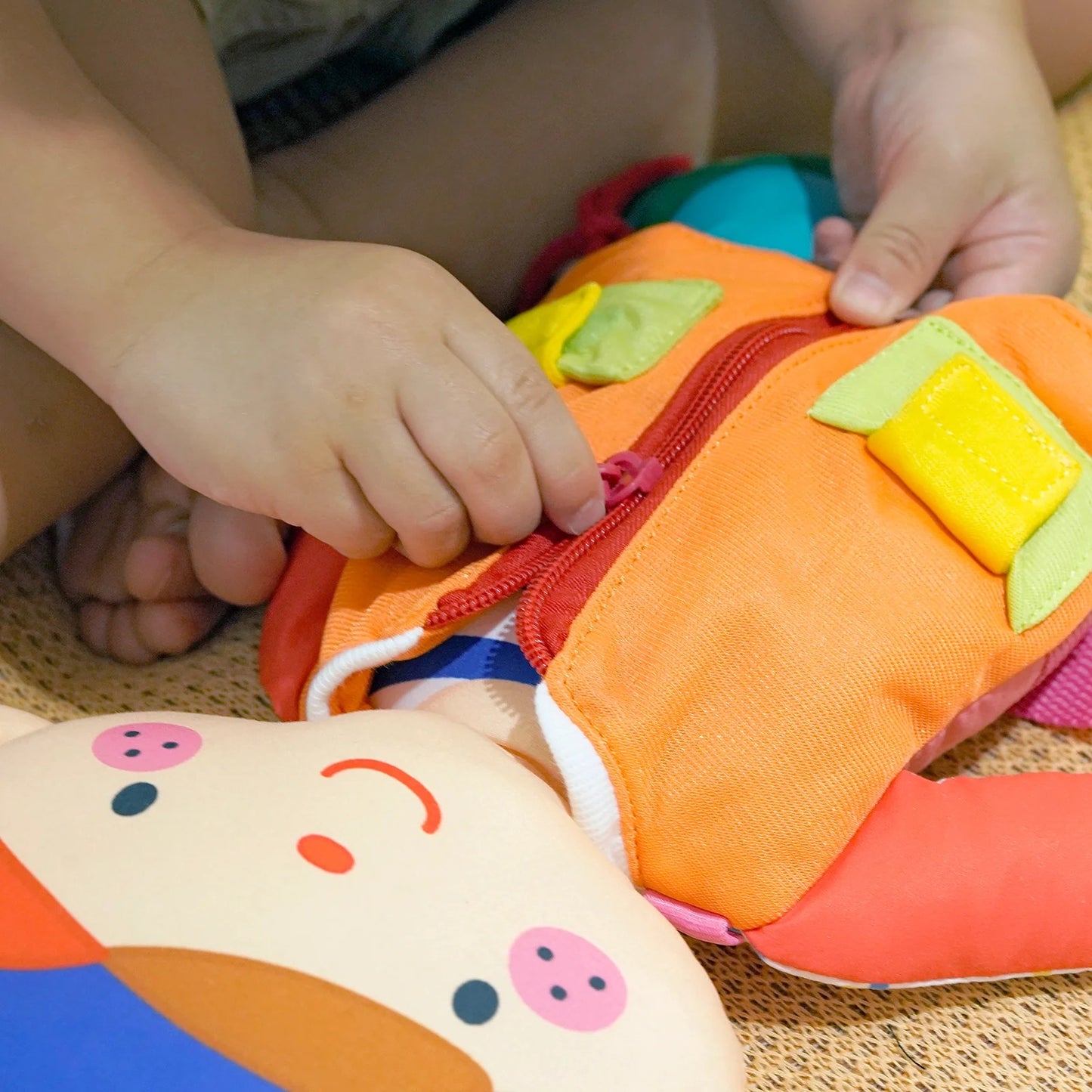 K's Kids  2 in 1 雙面自理訓練娃娃 Wayne & Julia Dress Up Doll