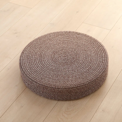 北歐棉繩編織圓形蒲團 Nordic Cotton Rope Woven Floor Pouf