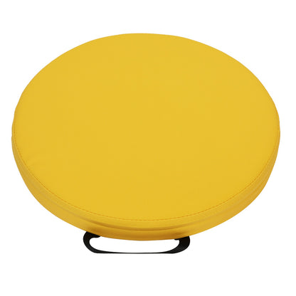 皮革圓形提手坐墊 Premium Leather Round Floor Cushion