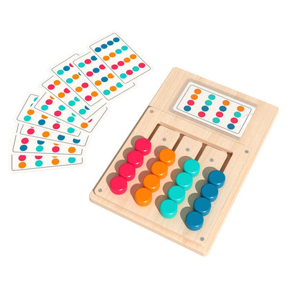 木質顏色記憶拼圖 Wooden Color Memory Puzzle