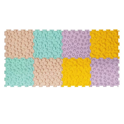 兒童觸覺感官學習拼圖墊套裝 Tactile Sensory Puzzle Play Mats