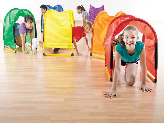 幼兒體能拼接感官爬行隧道 Modular Connective Sensory Crawling Tunnel Set