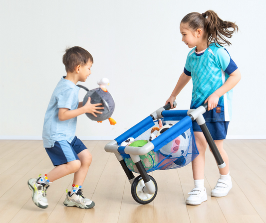 Grampus 獨輪運輸車 Kids' Wheelbarrow with Animal Balls