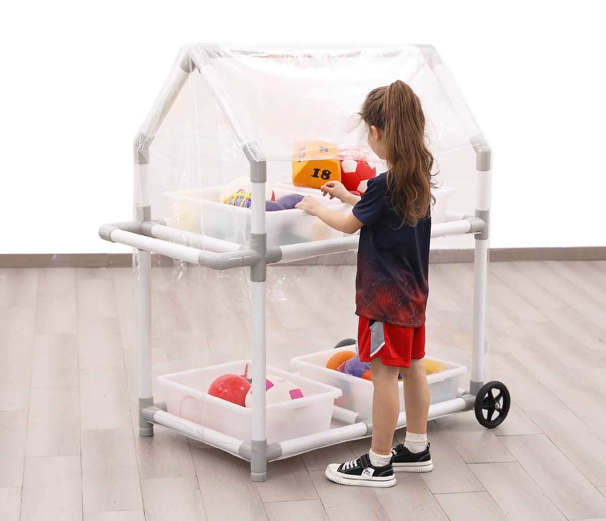 Grampus 陽光收納屋 Sunroof Mobile Toy Storage Cart