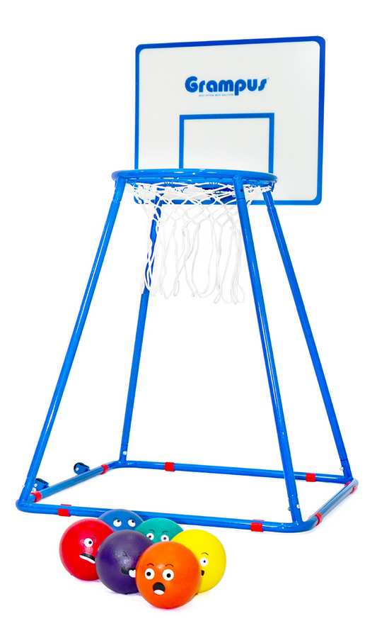 Grampus 魔術籃球架幼兒版 Toddler Basketball Stand with Emoji Balls