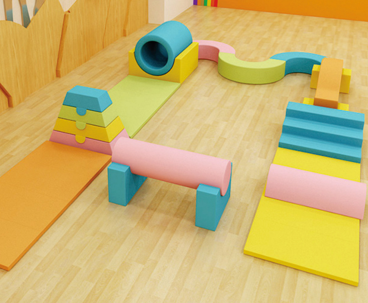 Grampus 馬卡龍感統體能 Macaron Soft Play Gym Set (17 Pieces)