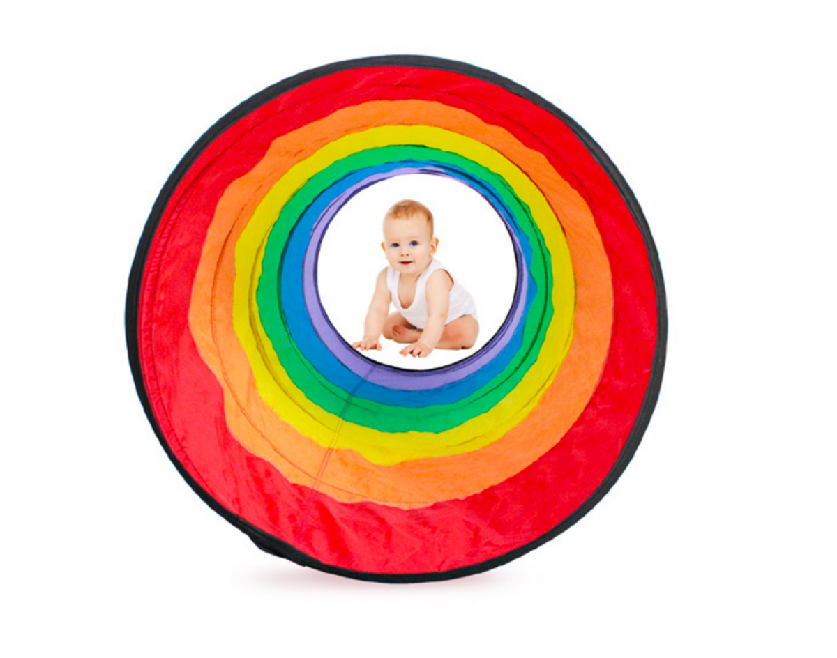 Grampus 陽光隧道 Rainbow Padded Crawl Tunnel