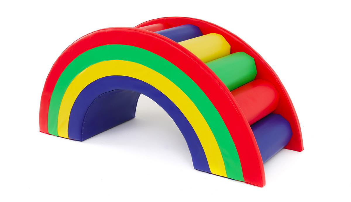 Grampus 彩虹拱形橋 Soft Play Rainbow Arch Bridge