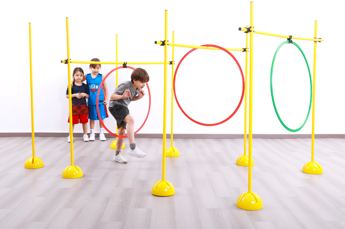 Grampus 障礙鑽跨欄 Obstacle Hurdle & Hoop Agility Set