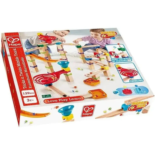 Hape 滾珠賽道 Tricks N Twists Marble Track